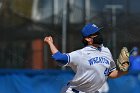 Baseball vs WPI  Wheaton College baseball vs Worcester Polytechnic Institute. - (Photo by Keith Nordstrom) : Wheaton, baseball